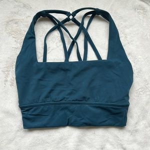 Buffbunny revolution sports bra in teal me more
